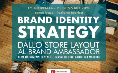 Training Course “Brand Identity Strategy: dallo store layout al Brand Ambassador” – Base