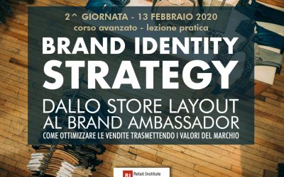 Training Course “Brand Identity Strategy: dallo store layout al Brand Ambassador” – Avanzato