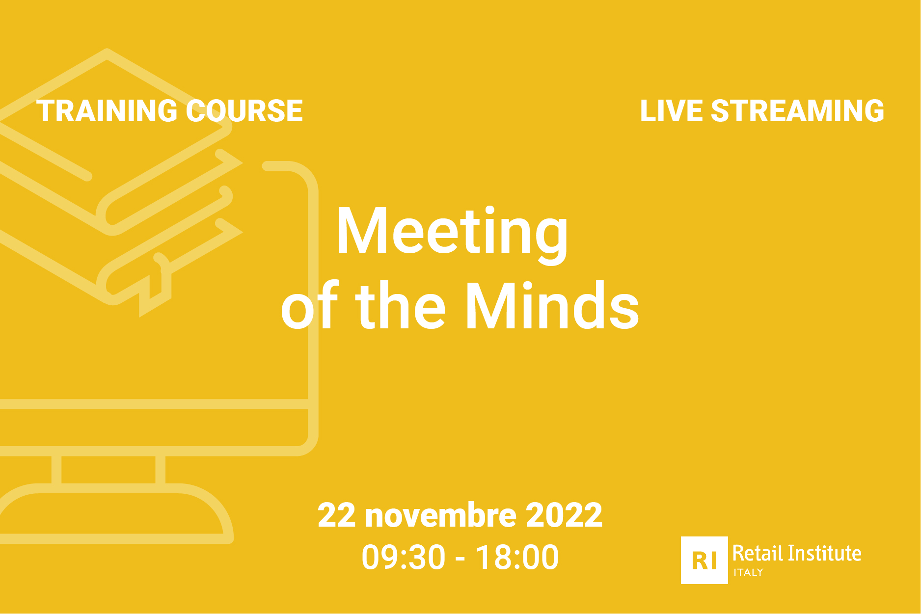 Training Course “Meeting of the Minds” – 22 novembre 2022