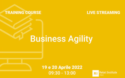 Training Course “Business Agility” – 19 e 20 aprile 2022