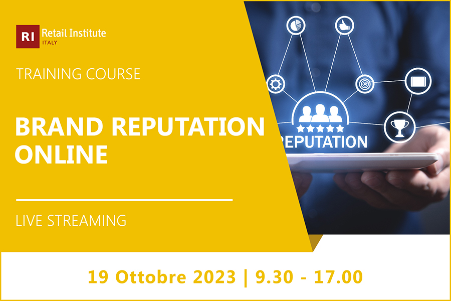 Training Course “Brand Reputation Online” – 19 ottobre 2023