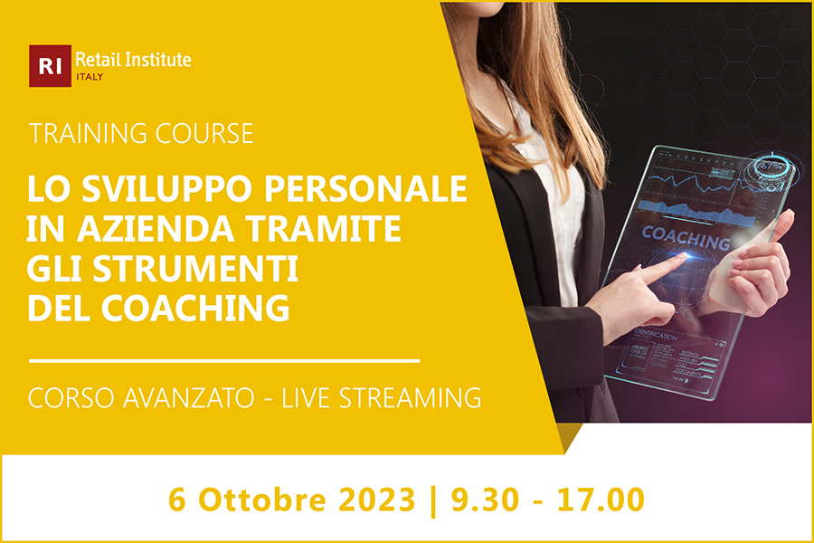 Training Course “Lo sviluppo personale in azienda tramite gli strumenti del coaching” – AVANZATO- 6 ottobre 2023