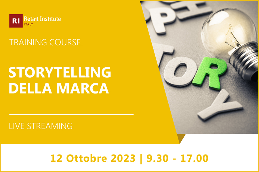 Training Course “Storytelling della Marca” –  12 ottobre 2023