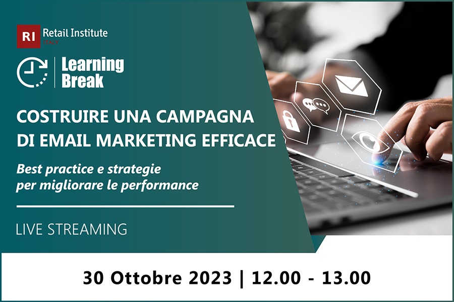 Learning Break “Costruire una campagna di Email Marketing efficace” – 30 ottobre 2023