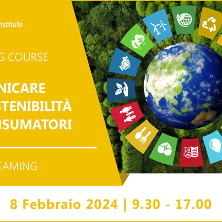 Training Course “Comunicare la sostenibilità ai consumatori” – 8 febbraio 2024
