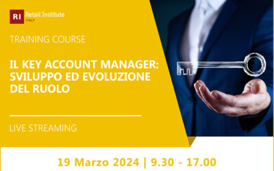 Training Course “Key Account Manager: sviluppo ed evoluzione del ruolo” – 19 marzo 2024