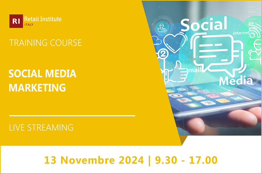 Training Course “Social Media Marketing” – 13 novembre 2024