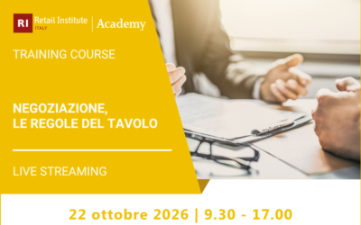 BANNER TC_NEGOZIAZIONE, LE REGOLE DEL TAVOLO_PAGINA SITO Negoziazione, le regole del tavolo – 22 ottobre 2026