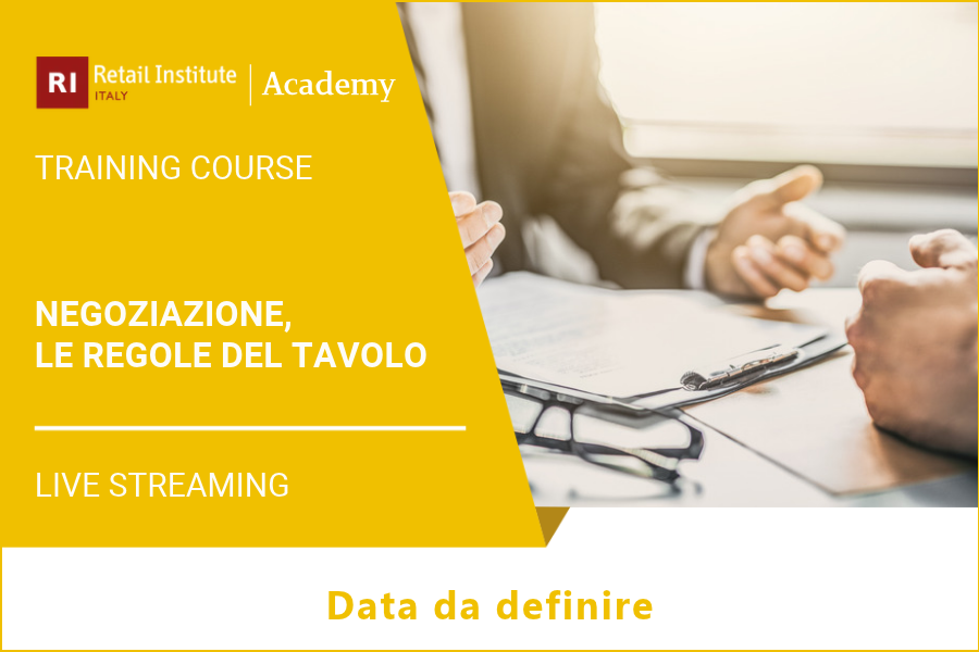Negoziazione, le regole del tavolo – Data da definire