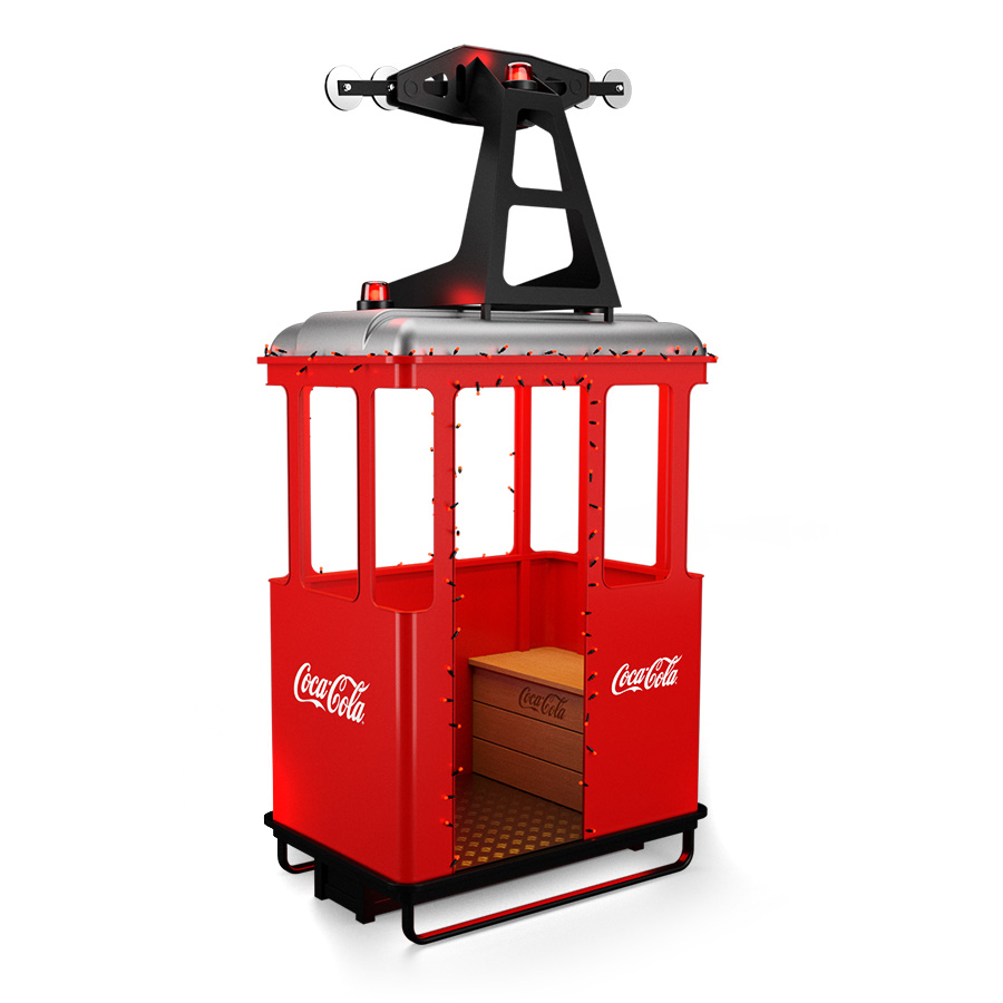 COCA-COLA CABLE CAR