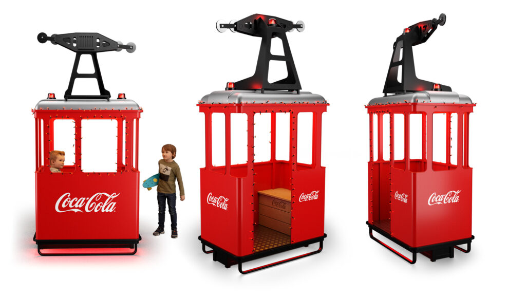 COCA-COLA CABLE CAR