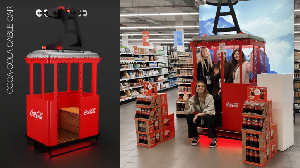 COCA-COLA CABLE CAR