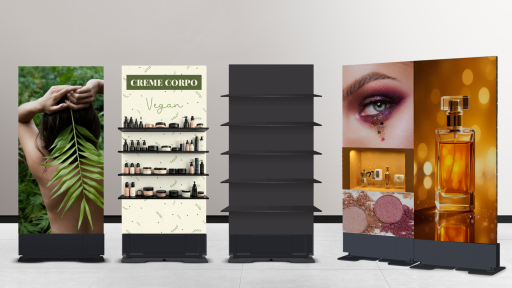 MODULAR: LED WALL ED ESPOSITORI ALL IN ONE