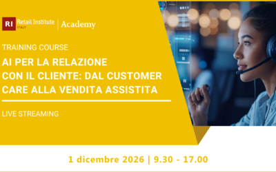 BABBD0~1 AI per la relazione con il cliente: dal Customer Care alla vendita assistita – 1 dicembre 2026