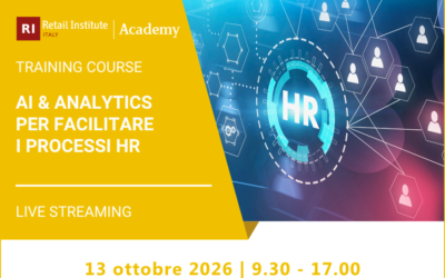 AI & Analytics per facilitare i processi HR – 13 ottobre 2026