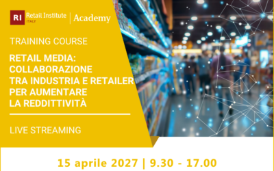 BANNER TC RETAIL MEDIA_PAGINA SITO_Apr27 Retail Media: collaborazione tra industria e retailer per aumentare la reddittività – 15 aprile 2027