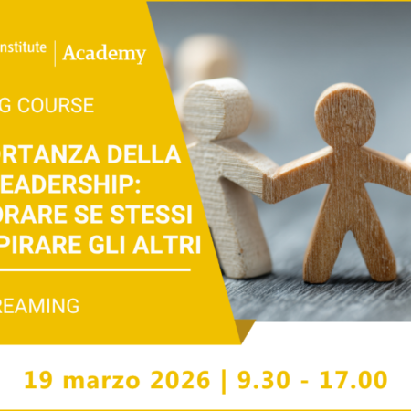 L’importanza della self-leadership: migliorare se stessi per ispirare gli altri – 19 marzo 2026