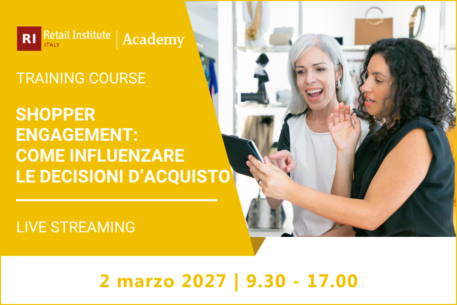 Shopper Engagement: come influenzare le decisioni d’acquisto – 2 marzo 2027