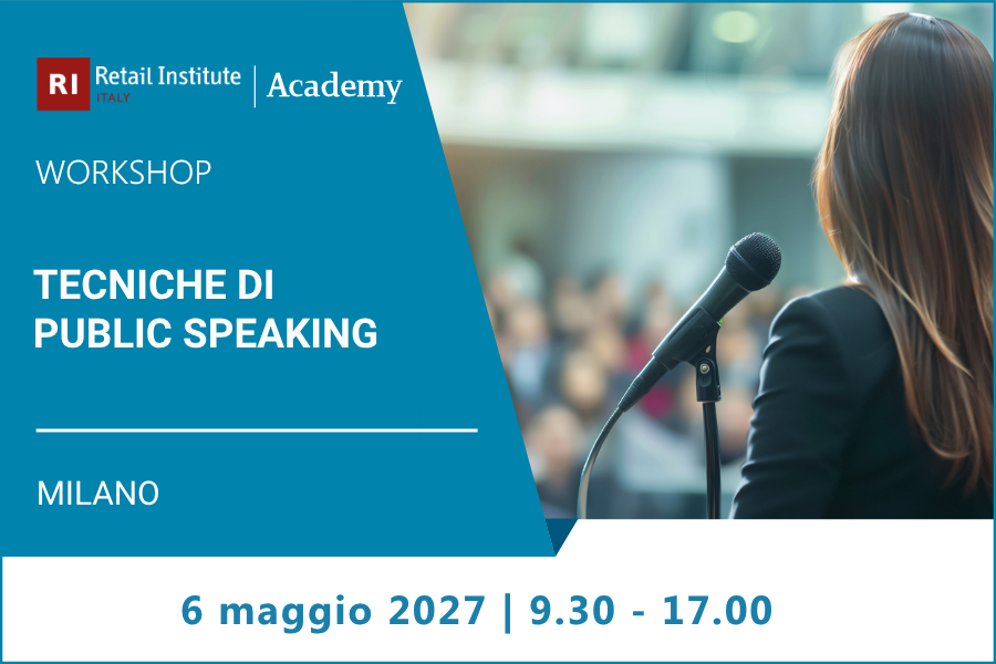 Workshop “Tecniche di Public Speaking” – 6 maggio 2027