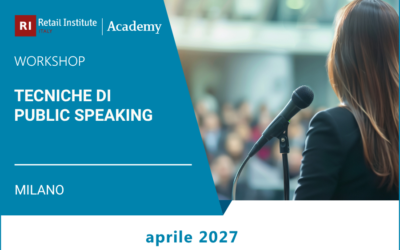 Workshop “Tecniche di Public Speaking” – aprile 2027