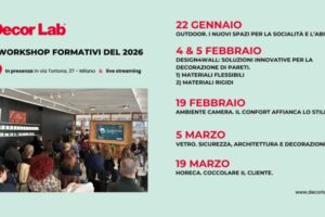 I workshop Decor Lab 2026